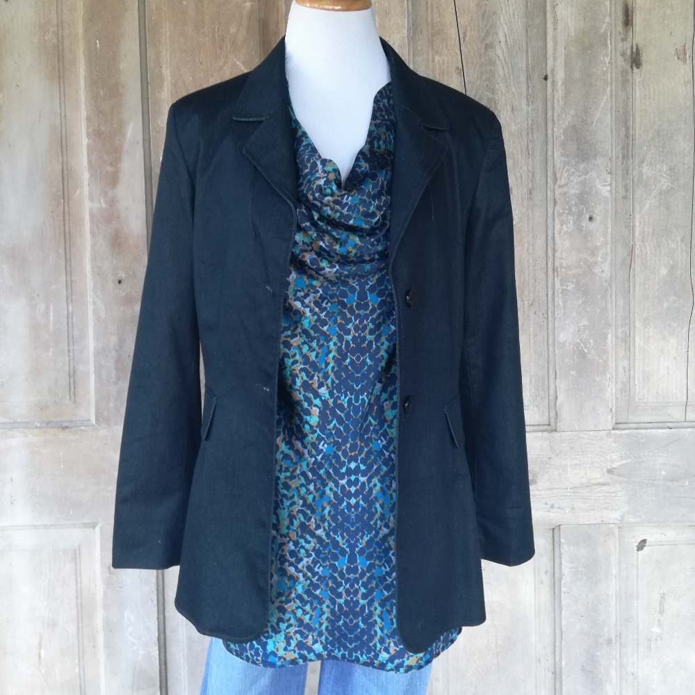 Denim Blazer - image 3